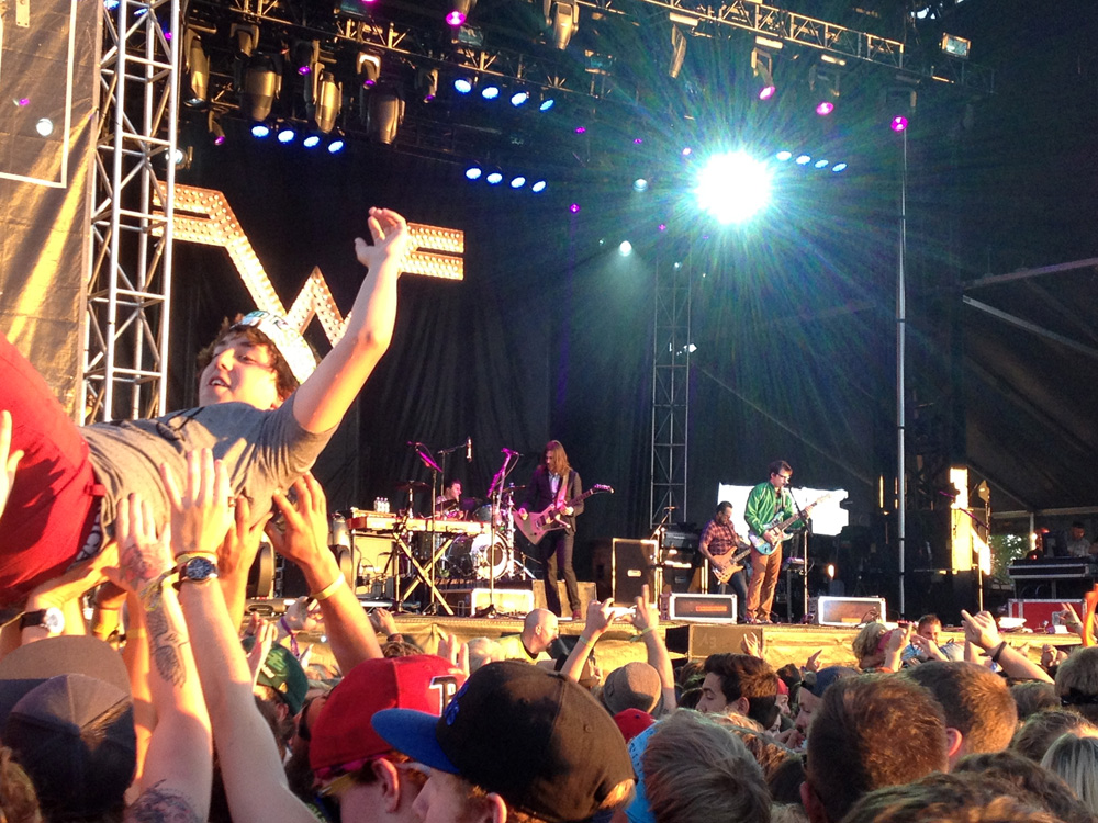 Weezer at Sonic Boom Festival